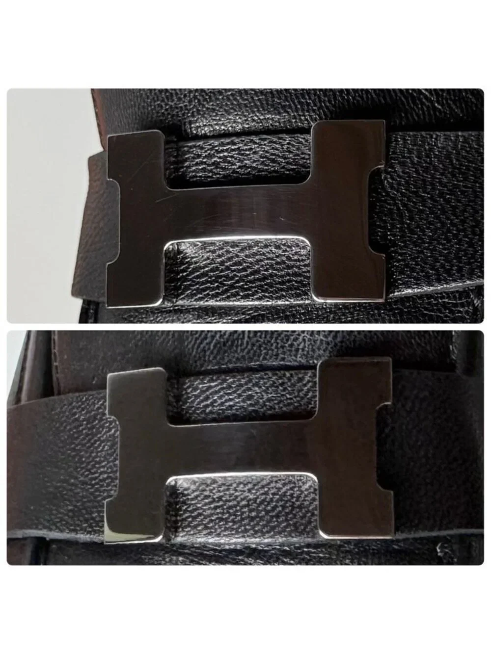 Hermes Mokarin Paris Black Loafers